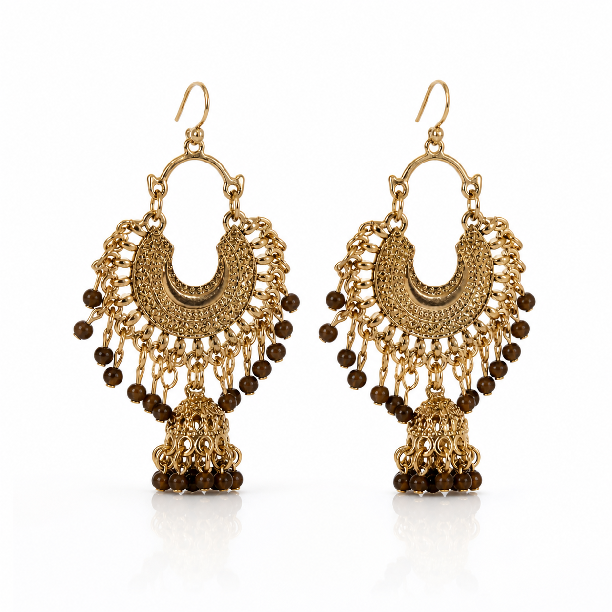 Boucles d'oreille Jhumkas