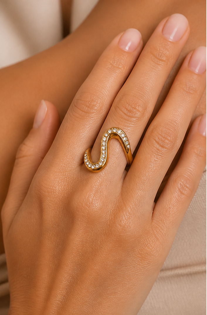 Bague Wave