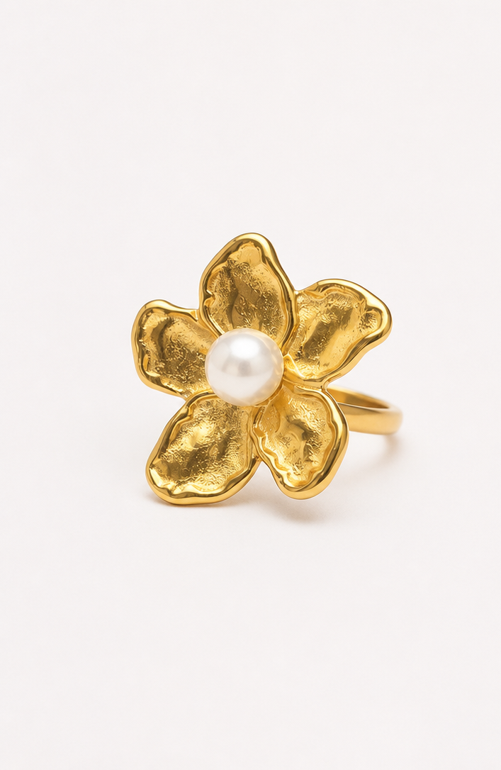 Bague Perle d'or